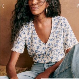 Celia T-shirt, Sezane, S, like new